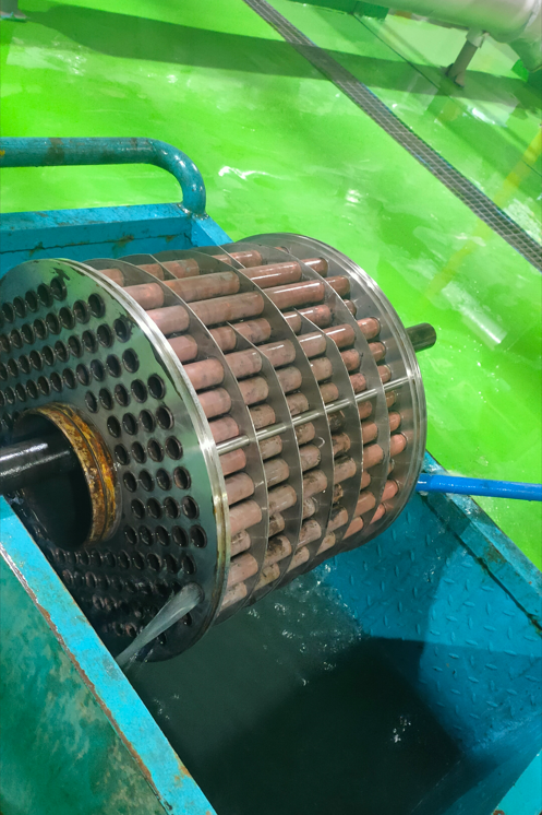 英格索蘭CENTAC離心式空壓機三級換熱器清洗 英格索蘭CENTAC離心式空壓機三級換熱器清洗